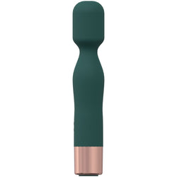 LOVELINE Glamour Green 14.4 cm USB Rechargeable Massage Wand