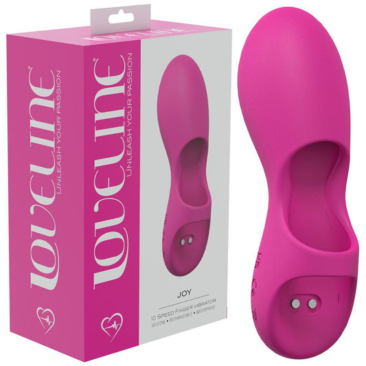 LOVELINE Joy Pink USB Rechargeable Finger Stimulator