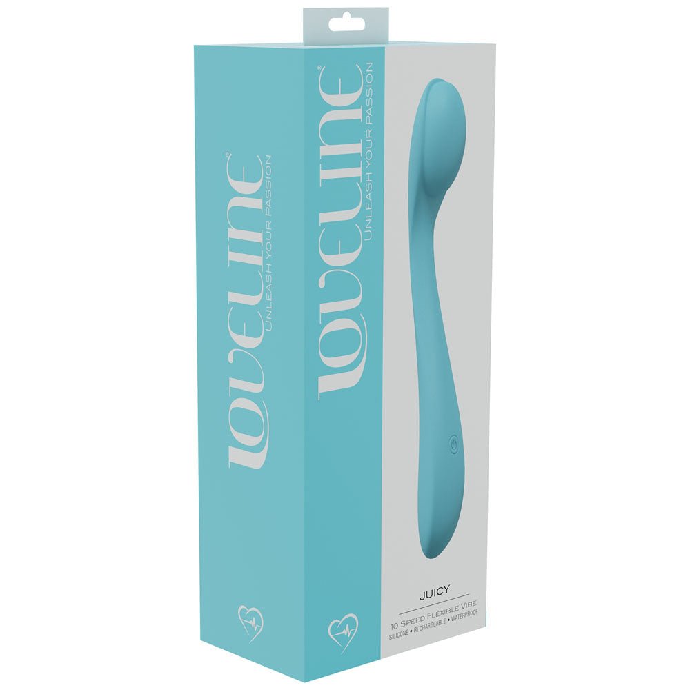 LOVELINE Juicy Blue 21.5 cm USB Rechargeable Vibrator