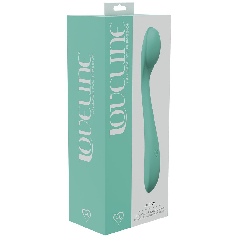 LOVELINE Juicy Green 21.5 cm USB Rechargeable Vibrator