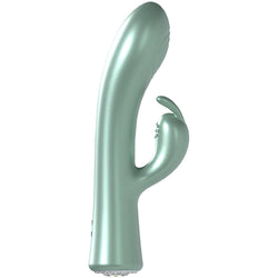 LOVELINE La Perla I Pearlescent Green 19.2 cm USB Rechargeable Rabbit Vibrator