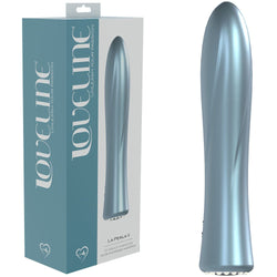 LOVELINE La Perla II - Pearlescent Blue 19.2 cm USB Rechargeable Vibrator