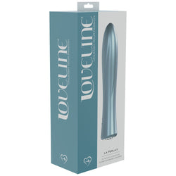 LOVELINE La Perla II - Pearlescent Blue 19.2 cm USB Rechargeable Vibrator