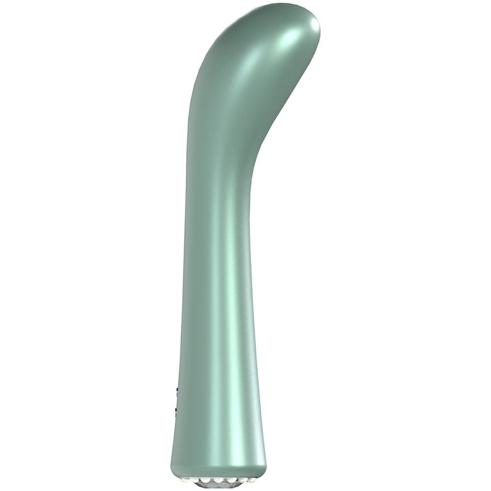 LOVELINE La Perla III Pearlescent Green 19.2 cm USB Rechargeable Vibrator