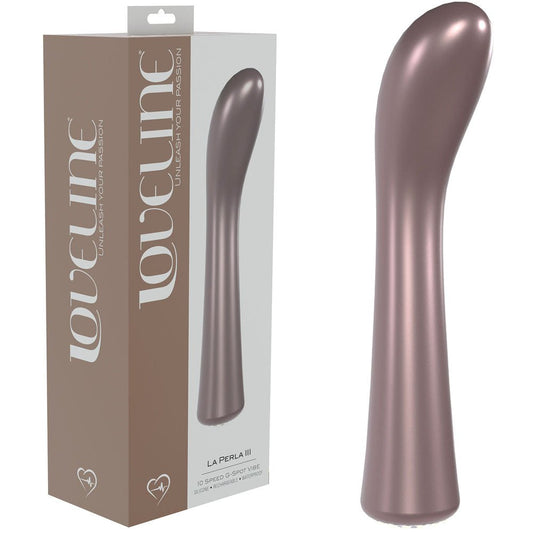 LOVELINE La Perla III Pearlescent Pink 19.2 cm USB Rechargeable Vibrator