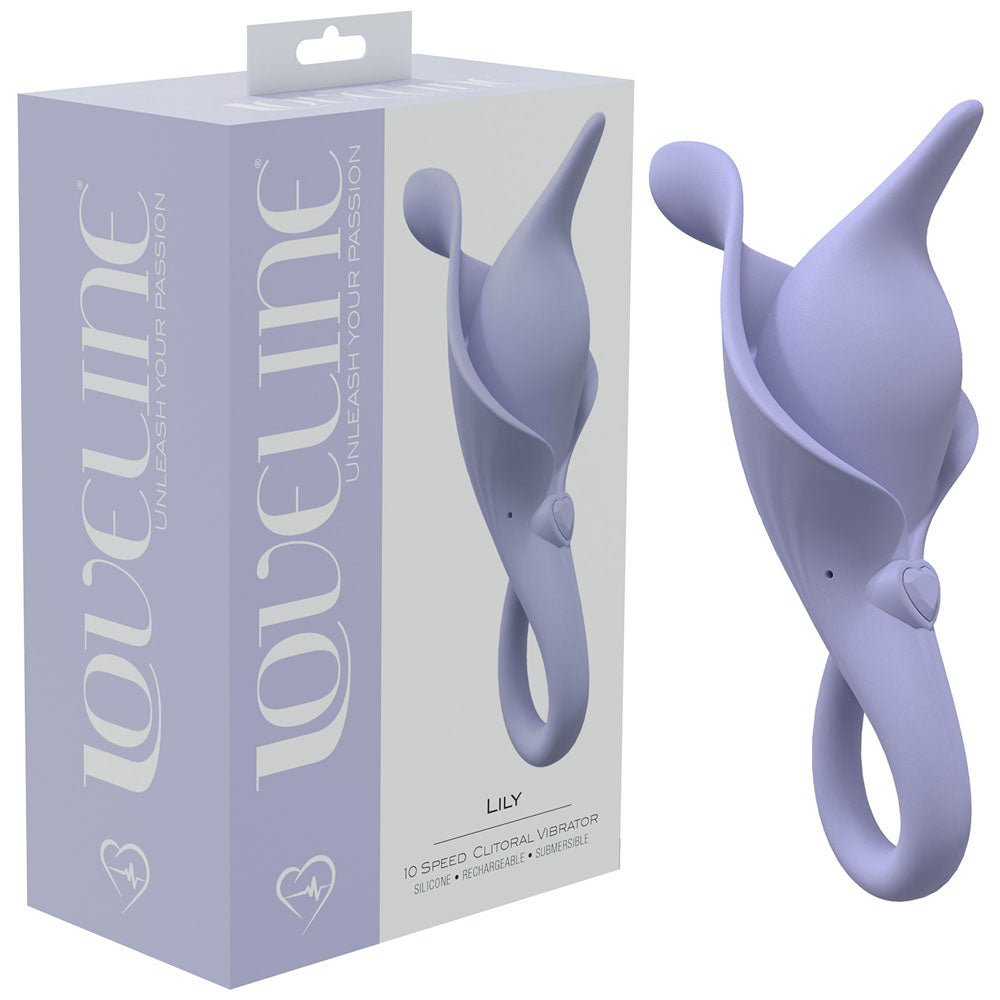 LOVELINE Lily - Lavender USB Rechargeable Stimulator