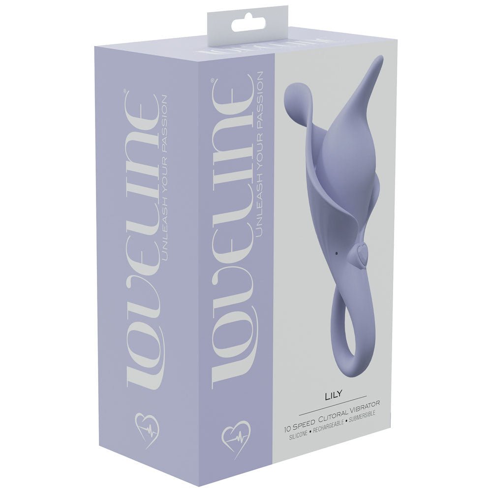 LOVELINE Lily - Lavender USB Rechargeable Stimulator