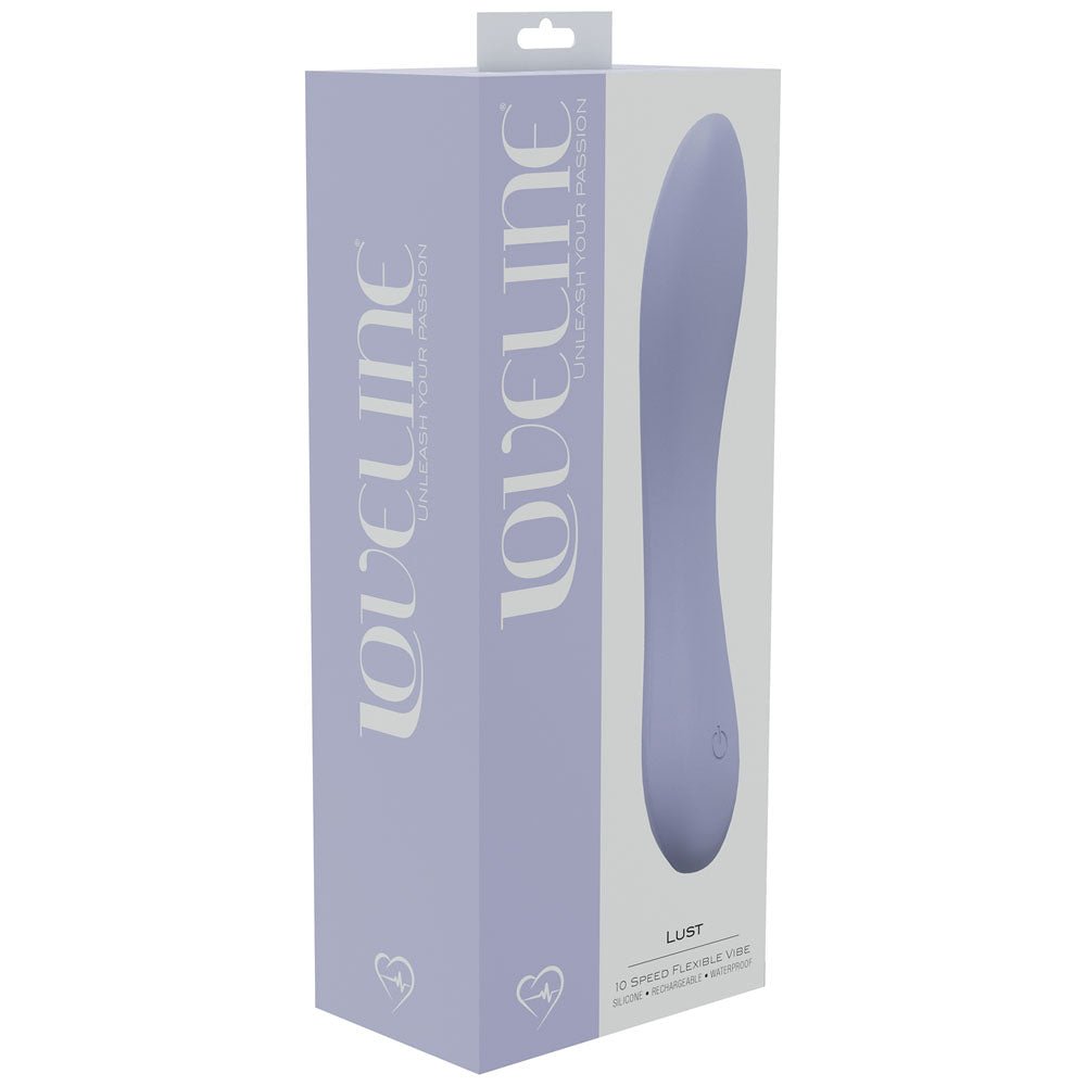 LOVELINE Lust Lavender 17 cm USB Rechargeable Vibrator