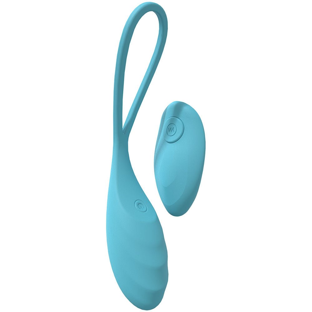 LOVELINE Passion Blue USB Rechargeable Vibrating Egg with Wireless Remote