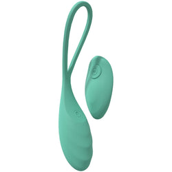 LOVELINE Passion Green Rechargeable Vibrating Egg with Wireless Remote