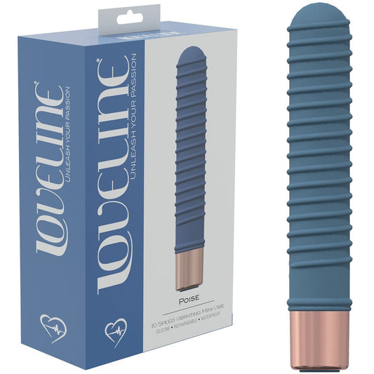 LOVELINE Poise Blue 14.5 cm USB Rechargeable Vibrator