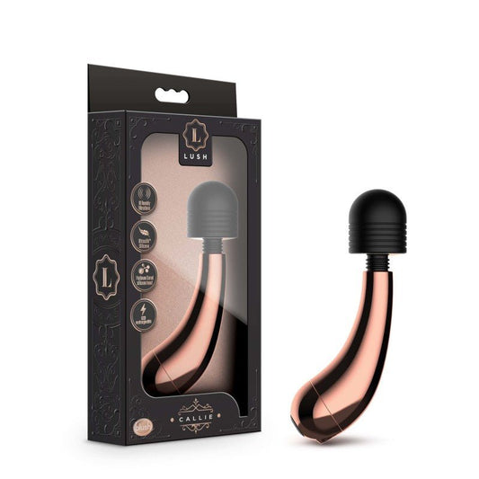 Lush Callie - Rose Gold USB Rechargeable Mini Massager Wand