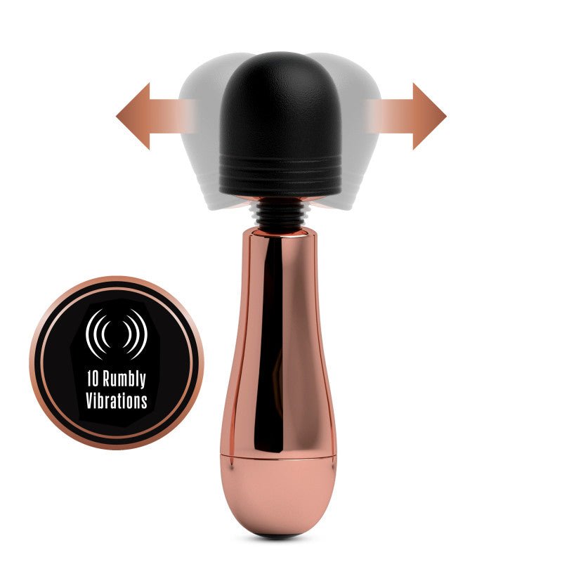 Lush Chloe - Rose Gold USB Rechargeable Mini Massager Wand