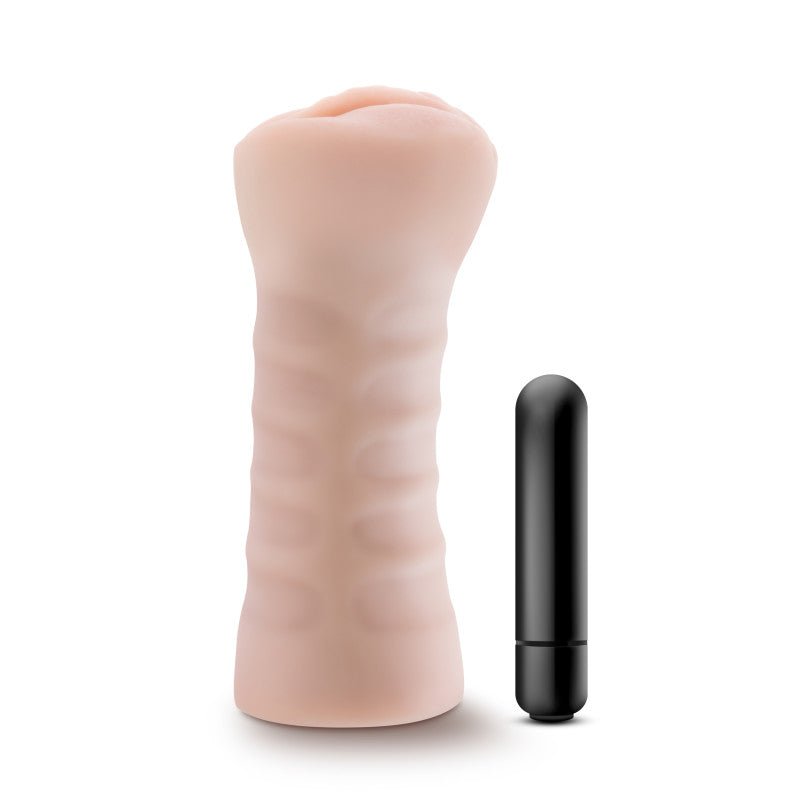 M for Men Ashley Flesh Vibrating Vagina Stroker