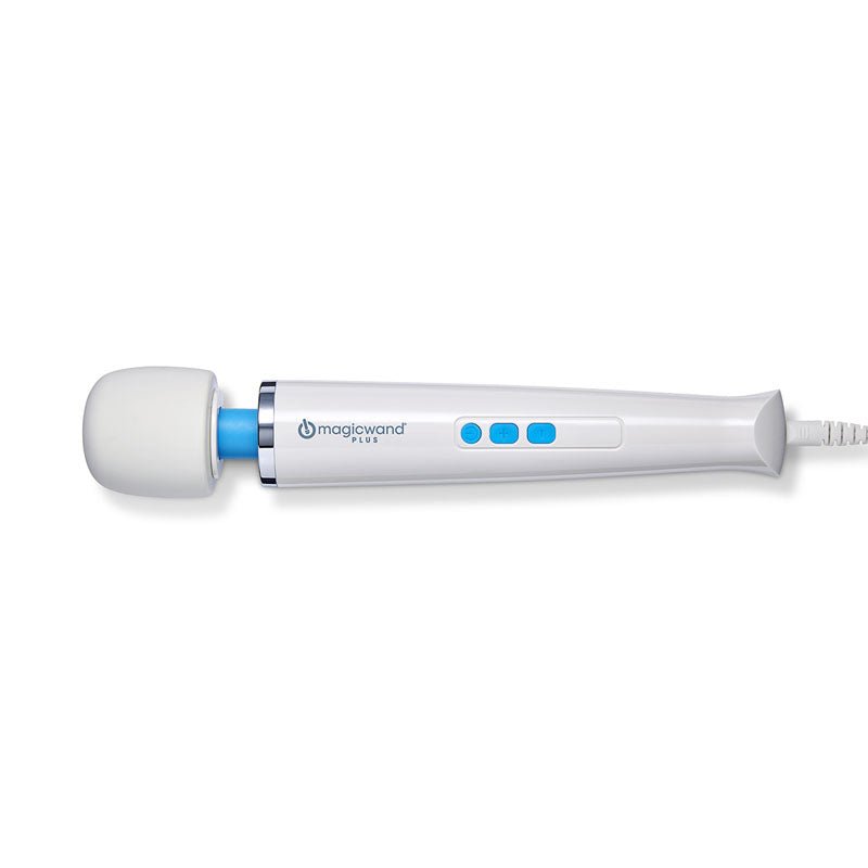 Magic Wand Plus White Mains Powered Massage Wand