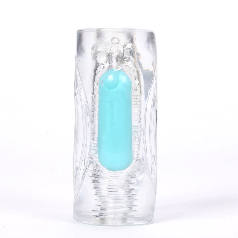 Maia Aster Clear Vibrating Stroker Sleeve