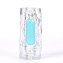 Maia Aster Clear Vibrating Stroker Sleeve