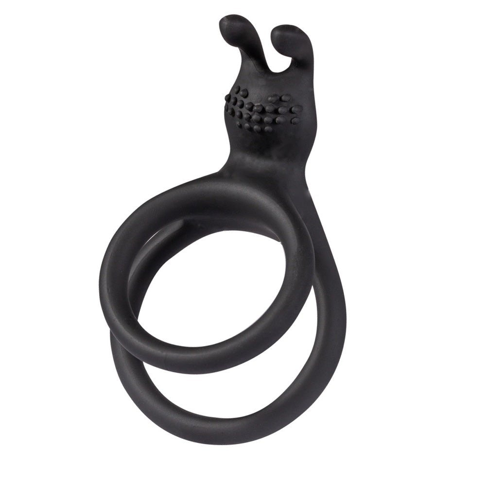 Maia ATLAS Black Cock & Balls Ring