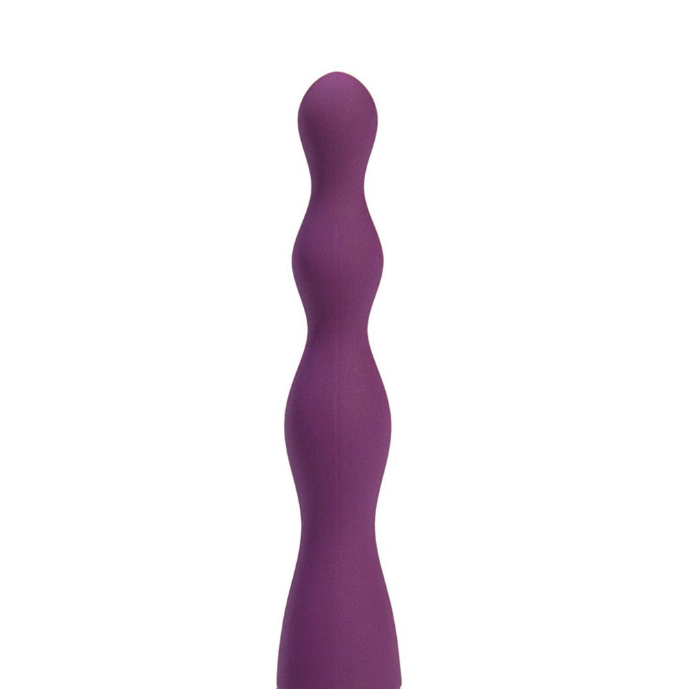 Maia DANI Purple 17.8 cm USB Rechargeable Beaded Vibrator