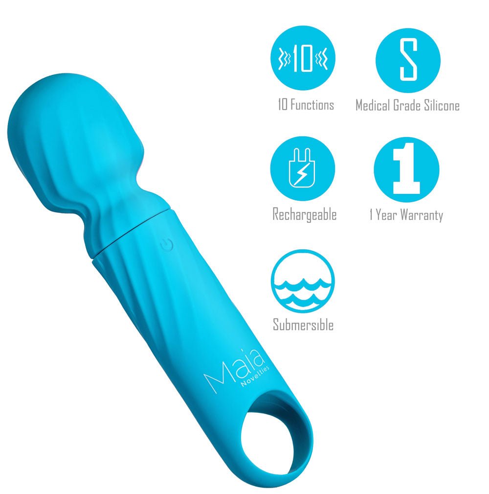 Maia DOLLY - Blue 12.7 cm USB Rechargeable Massage Wand