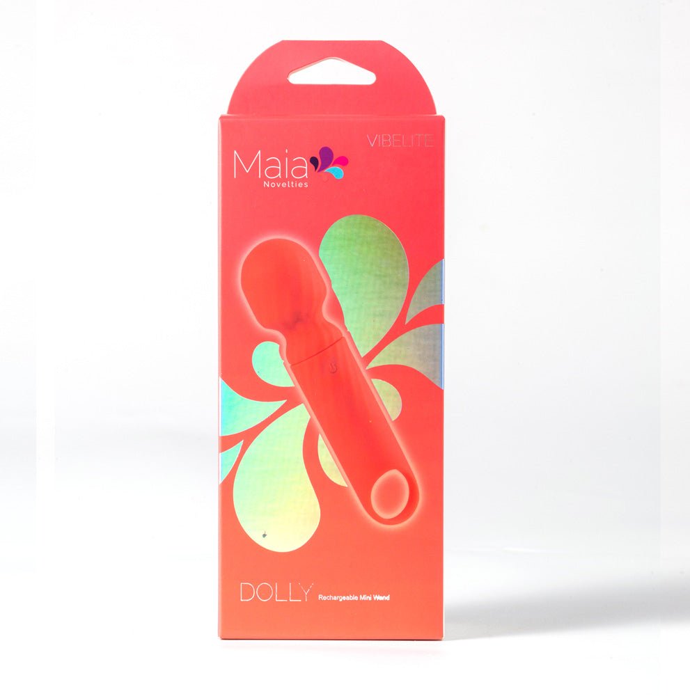 Maia DOLLY - Orange 12.7 cm USB Rechargeable Massage Wand