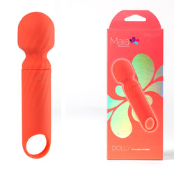 Maia DOLLY - Orange 12.7 cm USB Rechargeable Massage Wand