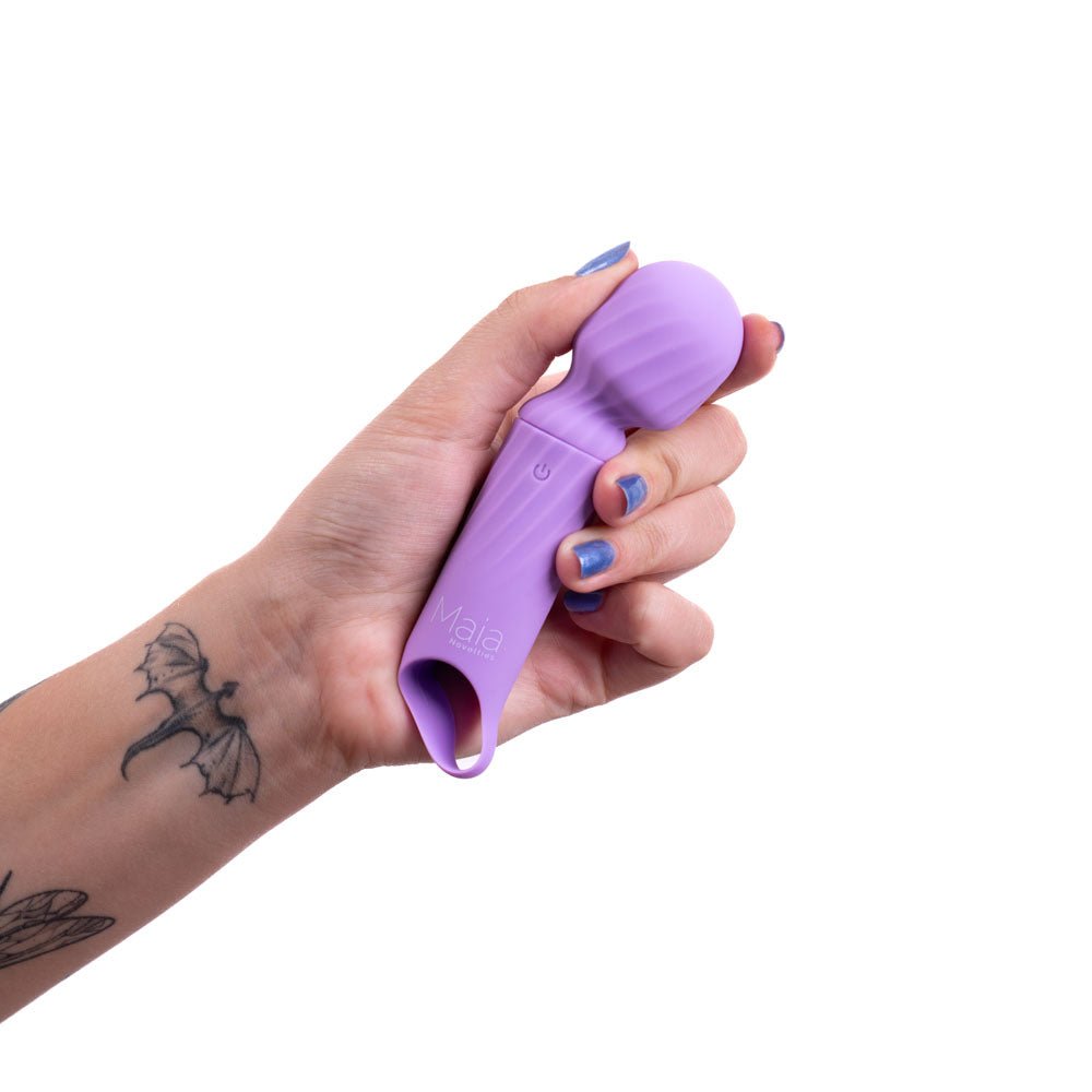 Maia DOLLY - Purple 12.7 cm USB Rechargeable Massage Wand