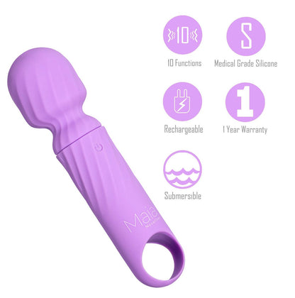 Maia DOLLY - Purple 12.7 cm USB Rechargeable Massage Wand