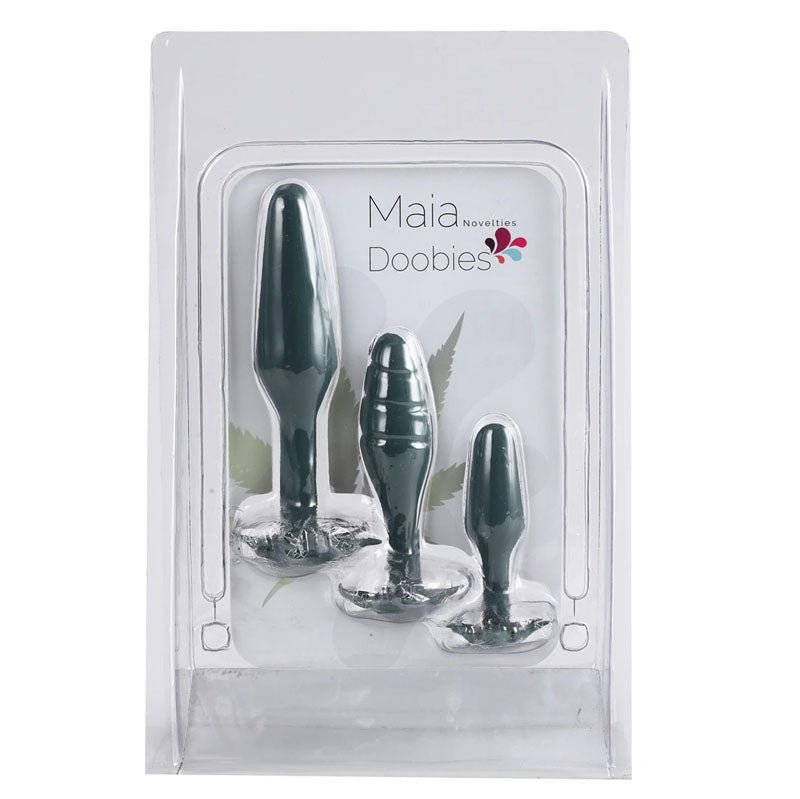 Maia Doobies - Hemp Butt Plugs - Set of 3 Sizes