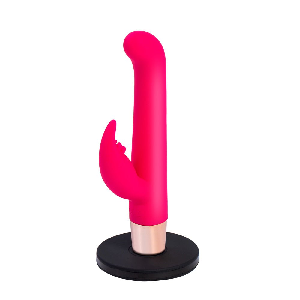 Maia HAILEY PRO Pink 15.2 cm QI Wireless Rechargeable Rabbit Vibrator