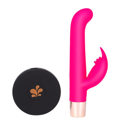 Maia HAILEY PRO Pink 15.2 cm QI Wireless Rechargeable Rabbit Vibrator