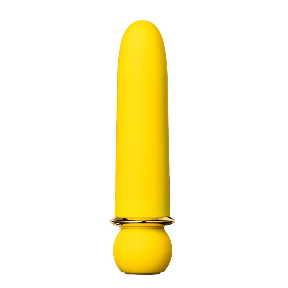 Maia JAGUAR - Yellow 10.1 cm USB Rechargeable Bullet