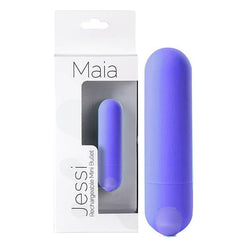 Maia Jessi - Blue 7.6 cm USB Rechargeable Bullet