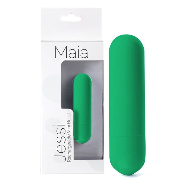 Maia Jessi - Emerald 7.6 cm USB Rechargeable Bullet