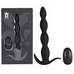 Maia Mason - 23.6 cm USB Rechargeable Anal Beads with Wireless Remote