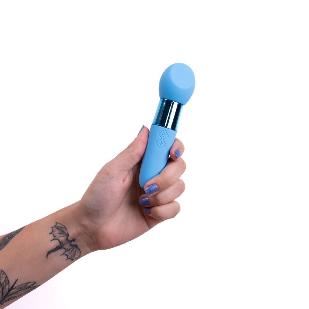 Maia RINA - Blue 13.3 cm USB Rechargeable Vibrator