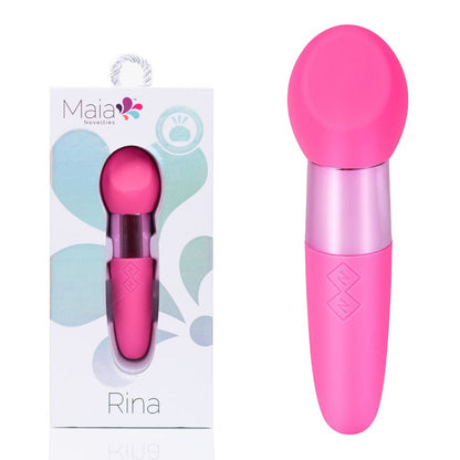 Maia RINA - Pink 13.3 cm USB Rechargeable Vibrator