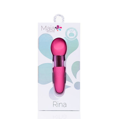 Maia RINA - Pink 13.3 cm USB Rechargeable Vibrator