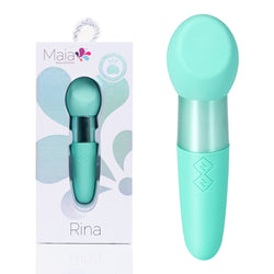 Maia RINA - Teal 13.3 cm USB Rechargeable Vibrator