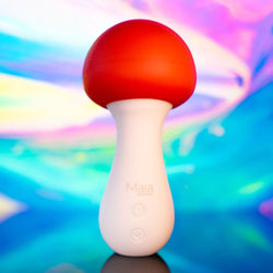 Maia SHROOMIE Red/White 11.5 cm Rechargeable Mushroom Shaped Vibrator