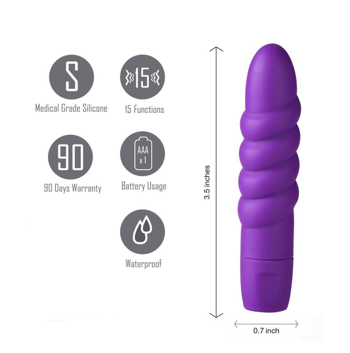 Maia Sugr - 9 cm Silicone Bullet