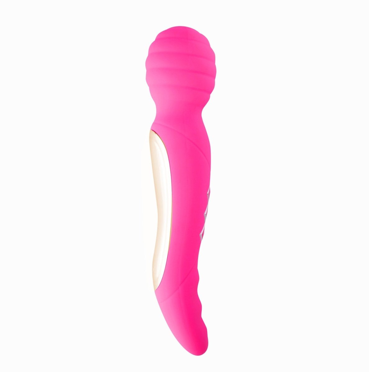 Maia Zoe - Pink USB Rechargeable Dual Vibrating Massage Wand