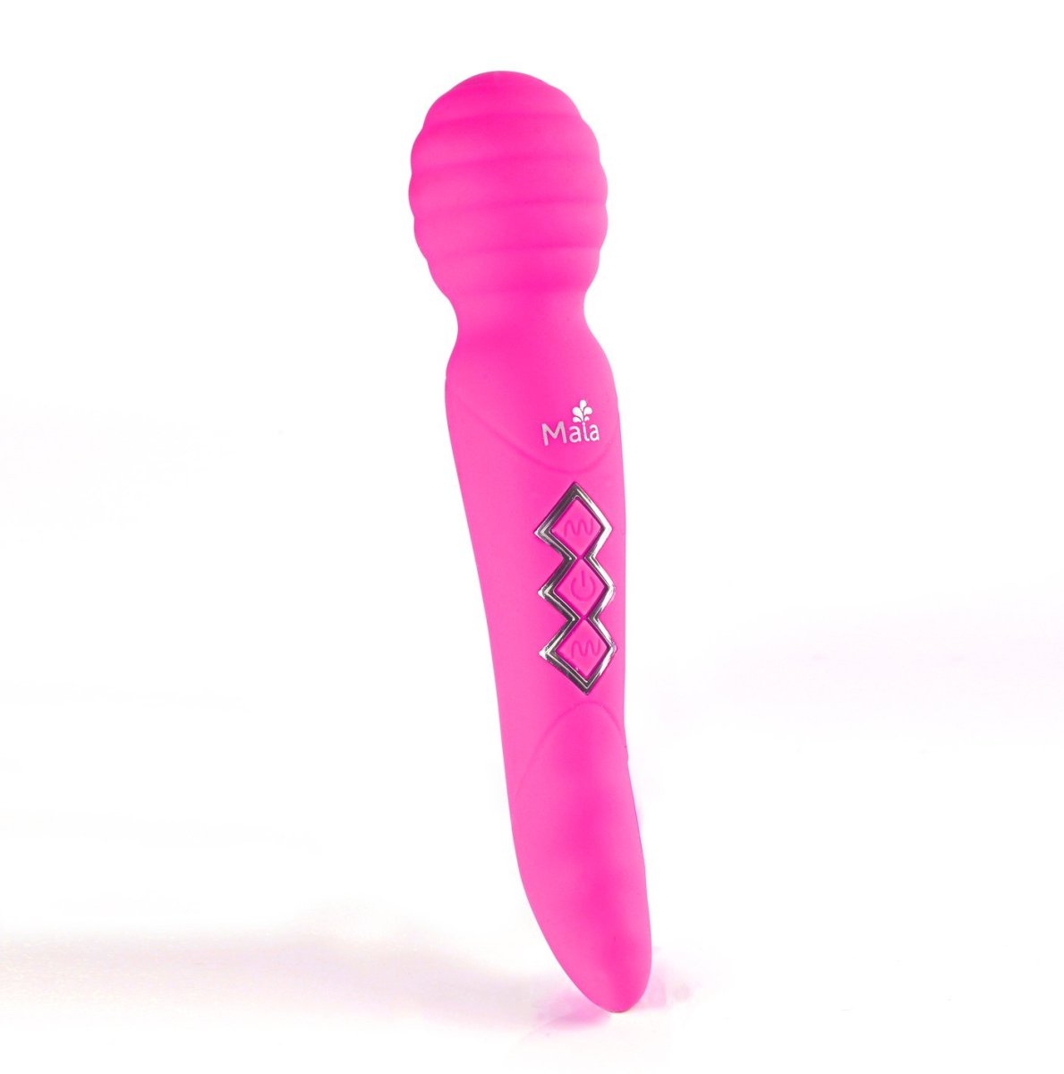 Maia Zoe - Pink USB Rechargeable Dual Vibrating Massage Wand