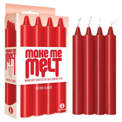 Make Me Melt Drip Candles - Hot Drip Candles - 4 Pack