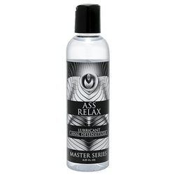 Master Series Ass Relax - Anal Desensitising Lubricant - 125 ml Bottle