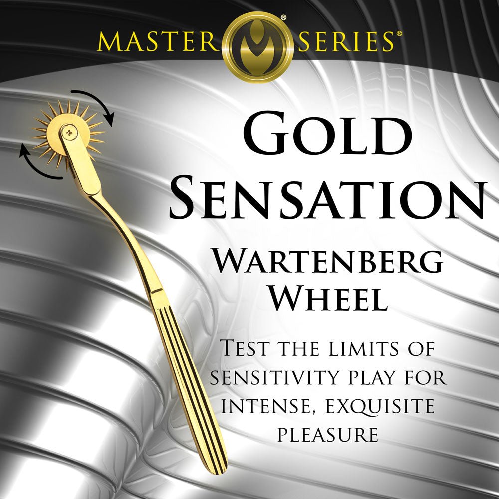 Master Series Gold Sensation Wartenberg Wheel