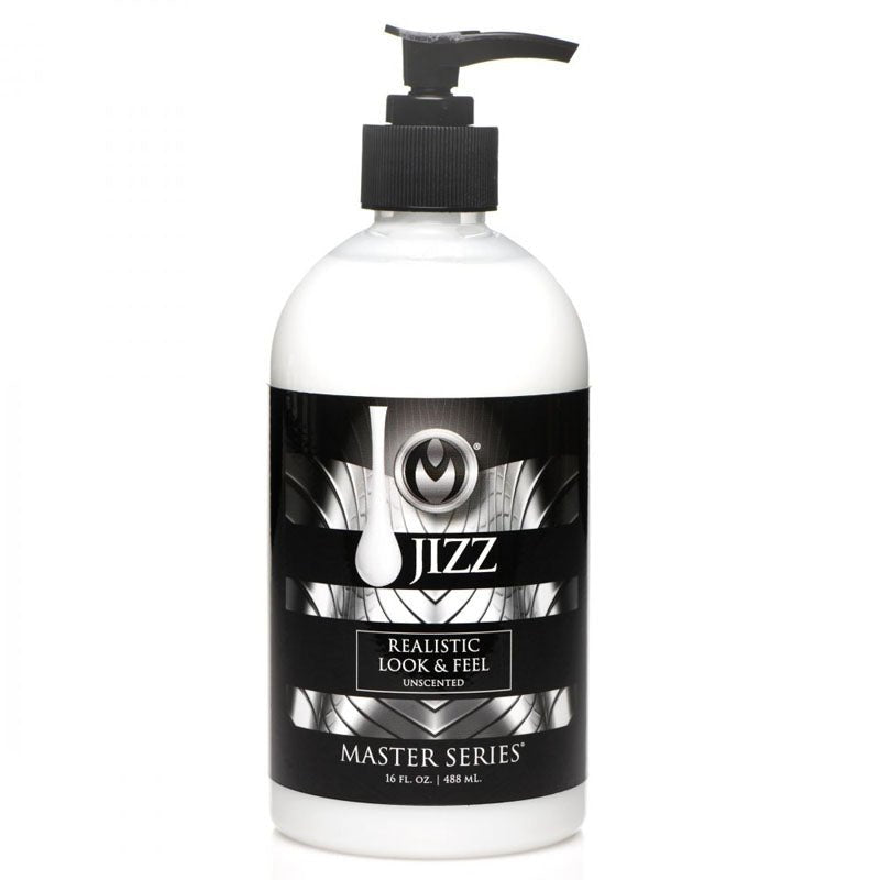 Master Series Jizz - 488 ml - Water Based Cum Scented Lubricant - 488 ml Bottle