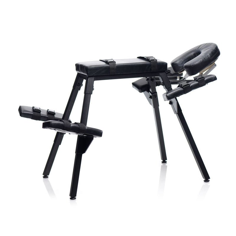 Master Series Obedience Extreme Sex Bench Black Bondage Furniture