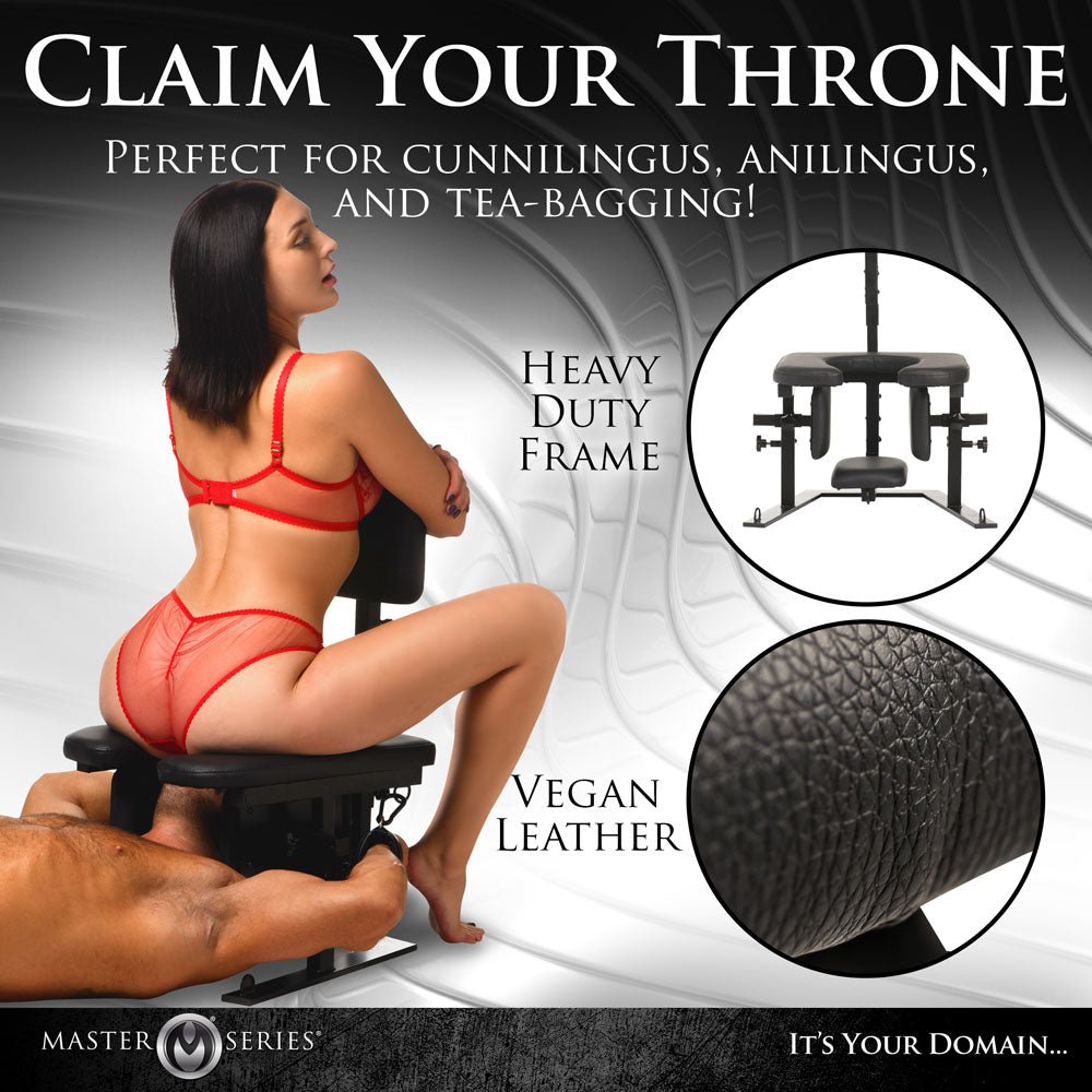 Master Series Pleasure Throne Oral Sex Chair