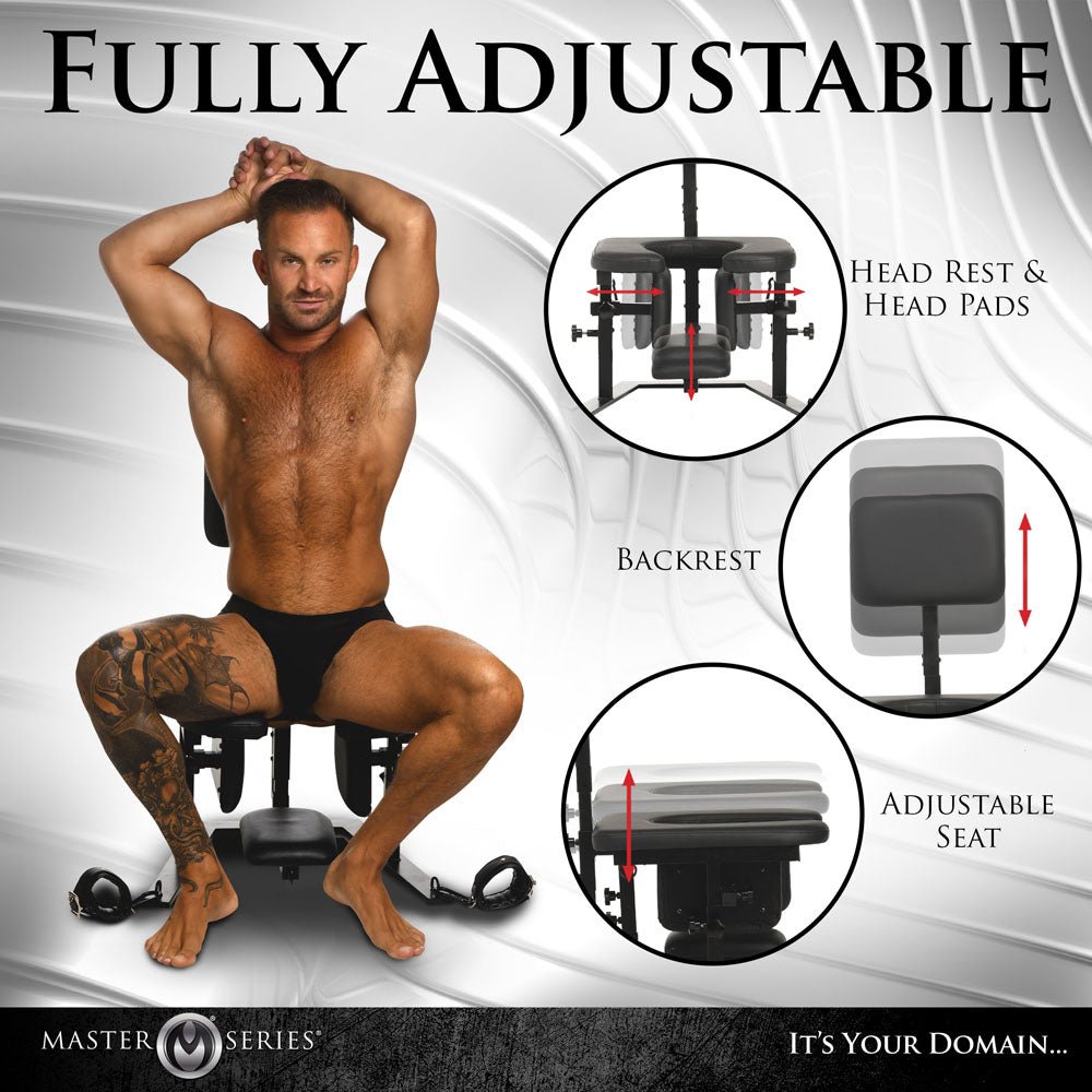 Master Series Pleasure Throne Oral Sex Chair